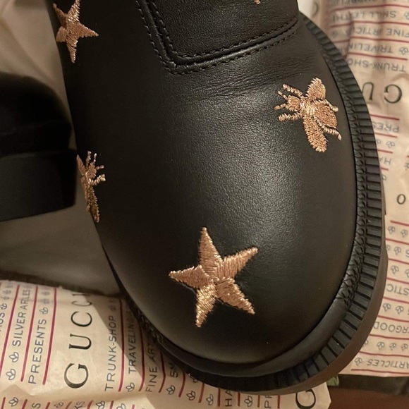 Gucci Bees and Stars Boots - Picture 2 of 4